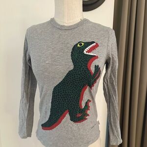 Paul Smith Gray Long Sleeve with Dinosaur Design